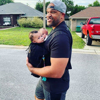 The Weego TWIN Baby Carrier