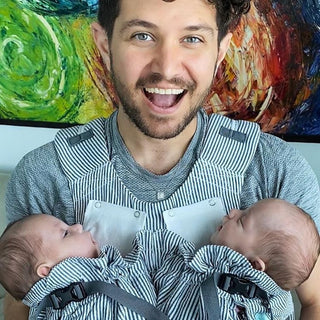 The Weego TWIN Baby Carrier