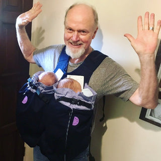 The Weego TWIN Baby Carrier