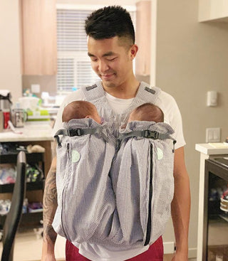 The Weego TWIN Baby Carrier